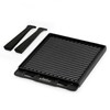 BIG HORN OUTDOORS Cast Iron Griddle Reversible Square Griddle Flat