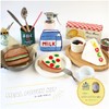 KIYOHARA HAPPY COTTONN Knitting Meal Pouch Kit, Fruit Sand, Includes