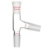 StonyLab Three Way Adapter, 3 Way Distilling Adapter with 24/40
