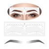 100 pegatinas de cejas con aerógrafo, herramienta de mapeo de