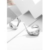 LILIE&WHITE Silver Stud Earrings for Women - Hypoallergenic, Colour-Resistant and