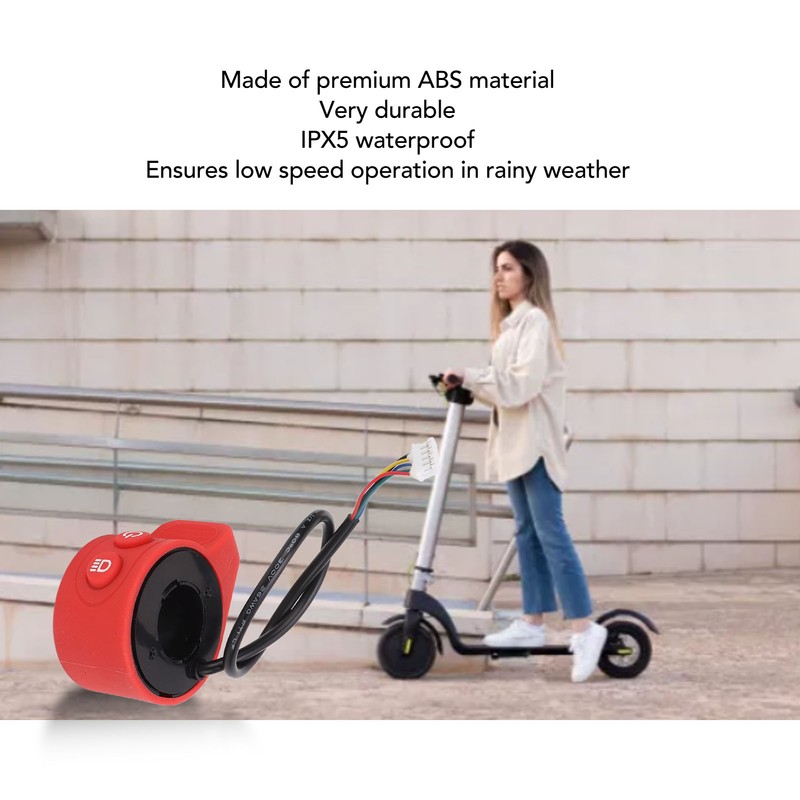 Electric Scooter Thumb Speed Throttle 2 in 1 Scooter Accelerator