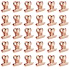 Metal Clips, Small Bulldog Paper Clips, Multi-function Metal Clips for