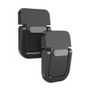 DPWOUM 2PCS Black Keyboard Stands, Self-Adhesive Mini Laptop, Portable, Invisible