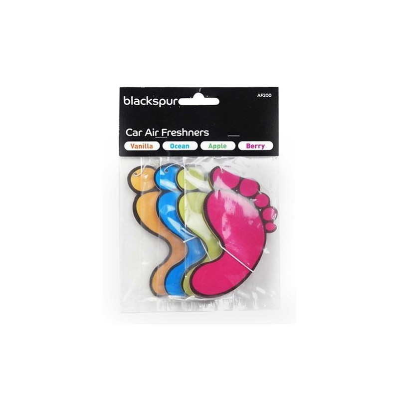 Car Air Fresheners, Funky Design 4 Pack