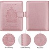 WALNEW 2 Packs RFID Blocking Passport Holder Travel Wallet Cover