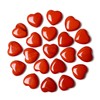 QINJIEJIE 20 Pieces Heart Gemstones Healing Crystal Natural Stones Set