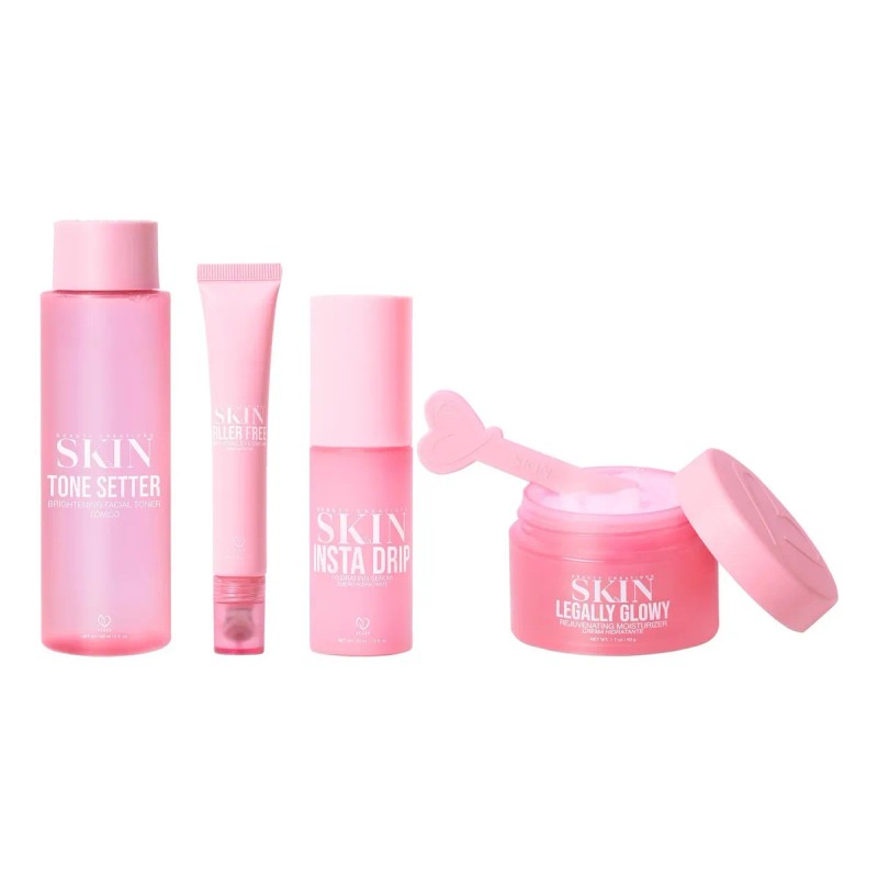 Set Skincare Beauty Creations Skin 4 Piezas + Espatula