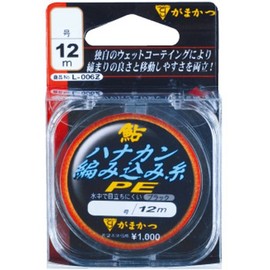 Gamakatsu Ayu Hanakan Hen Mi Yarn PE L006Z-0-0.6