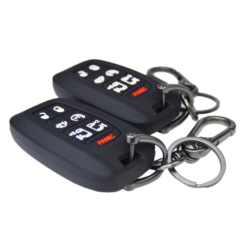 Silicone Rubber Remote Smart Key Fob Case Cover Protector Holder