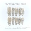 JIEADJIE Press On Nails (100% Handmade),Mid-Length Version,Handmade Painted Nail Art