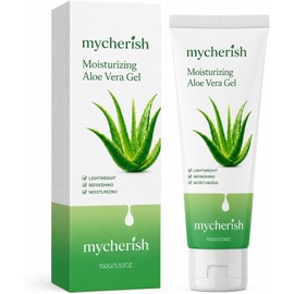 Gel de Aloe Vera Hidratante Ligero para Cuidado Diario 100g Gel ligero de aloe vera con textura suave, sensación hidratante y tubo práctico de 100g para cuidado diario.