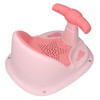 Infant Bath Seat with Backrest Strong Suction Cup Ergonomic Anti
