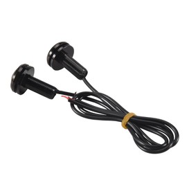 Wisyurt 4X Submersible Led Boat Light Ip68 Waterproof Underwater Marine Dock Fishing Night Light 12V Outdoor Led Piscina Luz Spotlight Luminous Color (White Light)