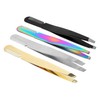 Healeved 16pcs Eyebrow Tweezers Professional Hair Removal Tools for Women