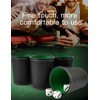 Leather Dice Cup Set 5 Pack,PU Leather Dice Shaker with