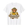 Chimpanzini Bananini Italian Brainrot Funny Meme White Color T-Shirt