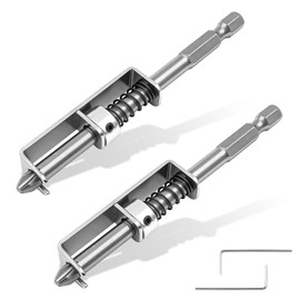 2 Pcs Spring-loaded Screw Holder Bit, Universal Screwdriver Bit with Screw Gripper, Anti-drop Screw Retaining Tool for Electricians, Mechanics and DIY Home Repairs