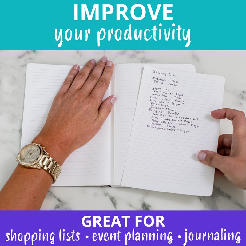 Papercode Lined Journal Notebooks (2 Pack) - Luxury Journals for