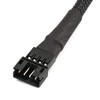 CRJ Micro PH 4-Pin Extension Cable - 12-inch (30cm), Black