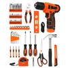 139-Piece Tool Set - Tool Kit with 8V Cordless Drill