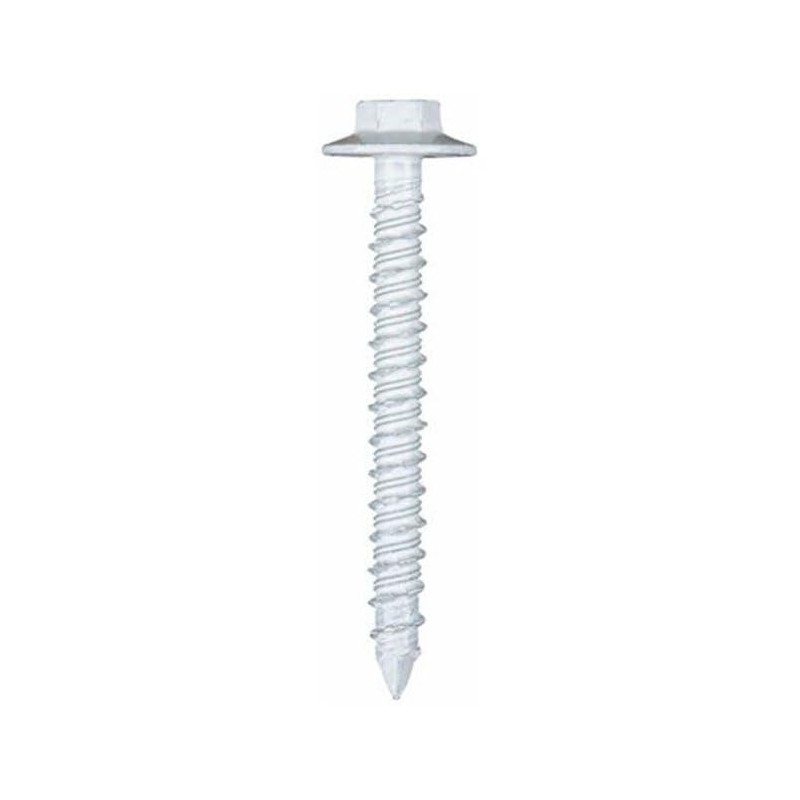 Maxi-Set Tapcon Hex Head Concrete Anchors White - 100 PCS