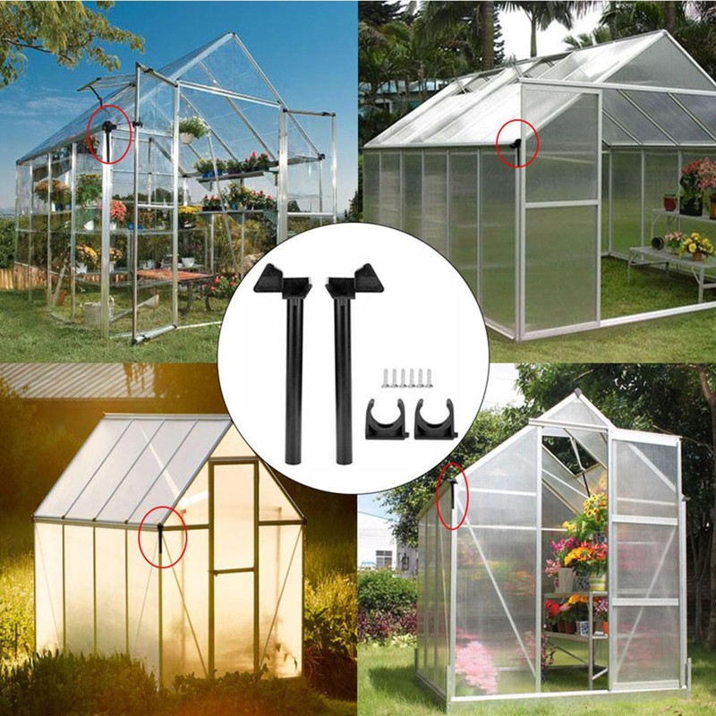 Greenhouseer Down Pipe, Greenhouse Rainwater Gutter Water Butt Pipe Kit
