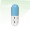 KOMBIUDA 2pcs Capsule Shaped Deodorizer for Shoes Moisture Absorbing Agent