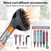 CurlDiffuserAttachmentCompatiblewithDysonAirwrapHS01HS05HS08,Professional Curly Hair Diffuser Styling Tool Accessory, Hair Diffuser to