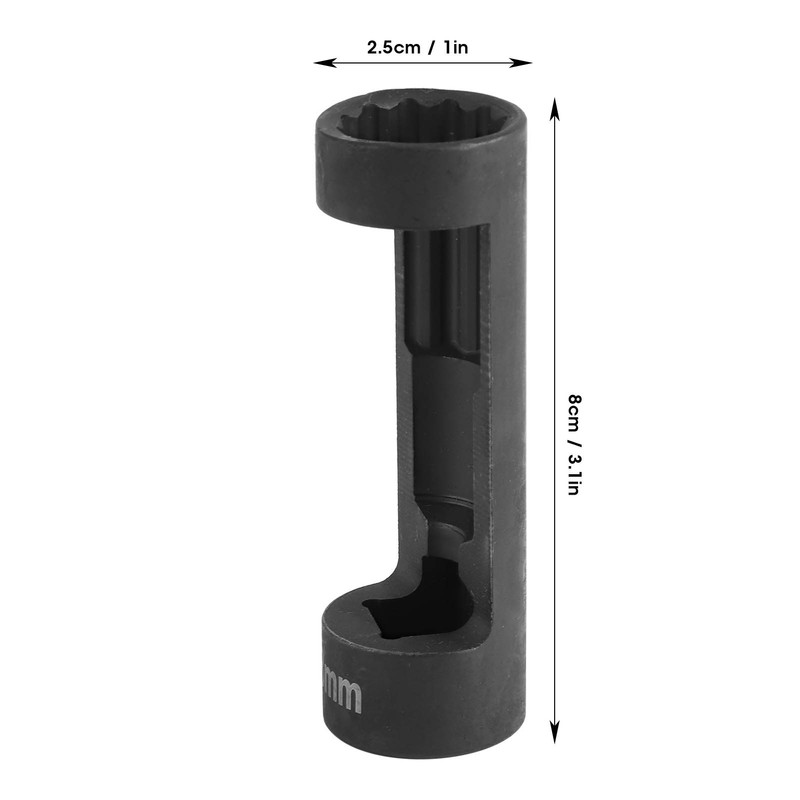 Suspension Strut Nut Socket, 1/2in DR. x 18mm 12PT Suspension