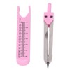 Electrocardiogram Caliper, Clear Scale High Precision ECG Drafting Tool Portable
