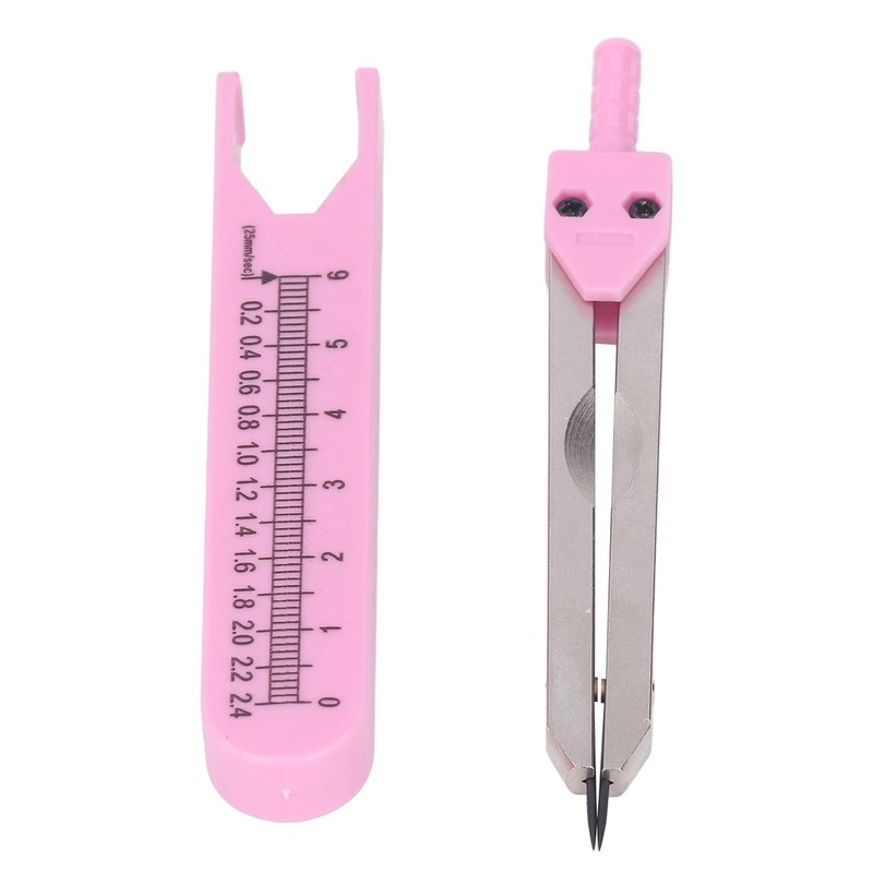 Electrocardiogram Caliper, Clear Scale High Precision ECG Drafting Tool Portable