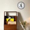 Sveudvdis Ministry of Silly Silent Walks Clock, 10 inch Non-Ticking