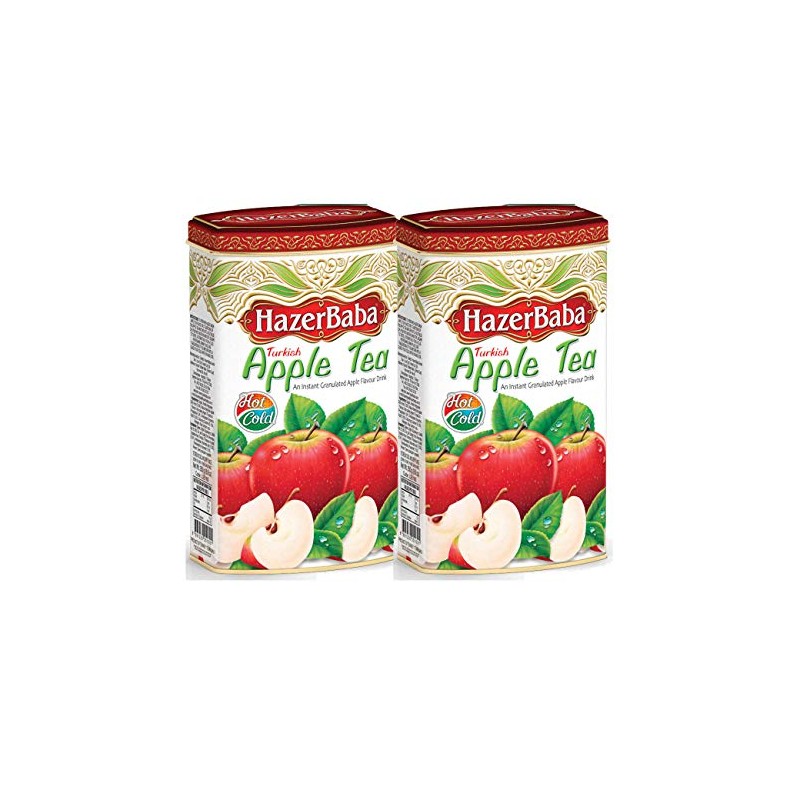 Hazer Baba Turkish Apple Tea 250g TIN (Pack of 2)