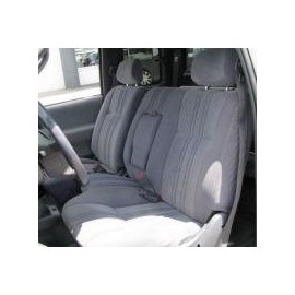 Durafit Seat Covers, Made to fit 1992-1998 T100 Regular and XCab Front 60/40 Split Bench Seat Cover in Blue Endura with Opening Console and Shifter in Seat, Adj. Headrests