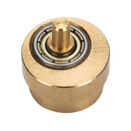 Tattoo Machine Eccentric Wheel, ATOMUS 1pc Gold Brass Rotary Tattoo Machine Adjustable Bearing Cam Wheels with Screw Spanner Bronze Replacement Bearings Parts