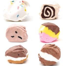 Salt Water Taffy Assorted DESSERT/MOVIE Mix, 144 Individually Wrapped Pieces