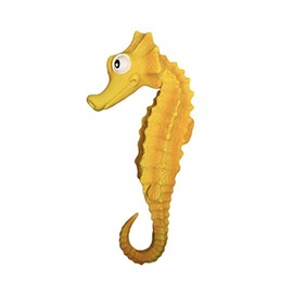 15 Inch XL Soft Latex Seahorse Dog Toy Squeaker Y