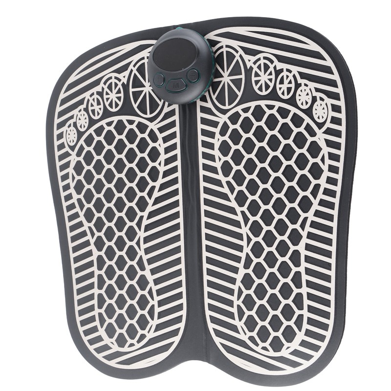 Foot Massager Mat USB Rechargeable 8 Modes 19 Strength Microcurrent