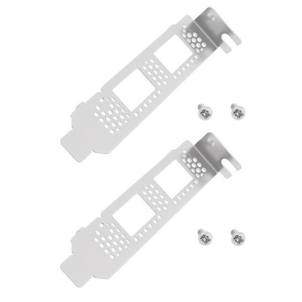 Briny River 2pcs Network Card Low Profile Bracket Compatible with