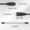 YAODHAOD USB to Firewire Cable Compatible with Sony DCR-TRV75E DV