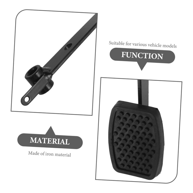 CHILDWEET Throttle Pedal Replacement Sturdy Metal Footrest for Atvs and