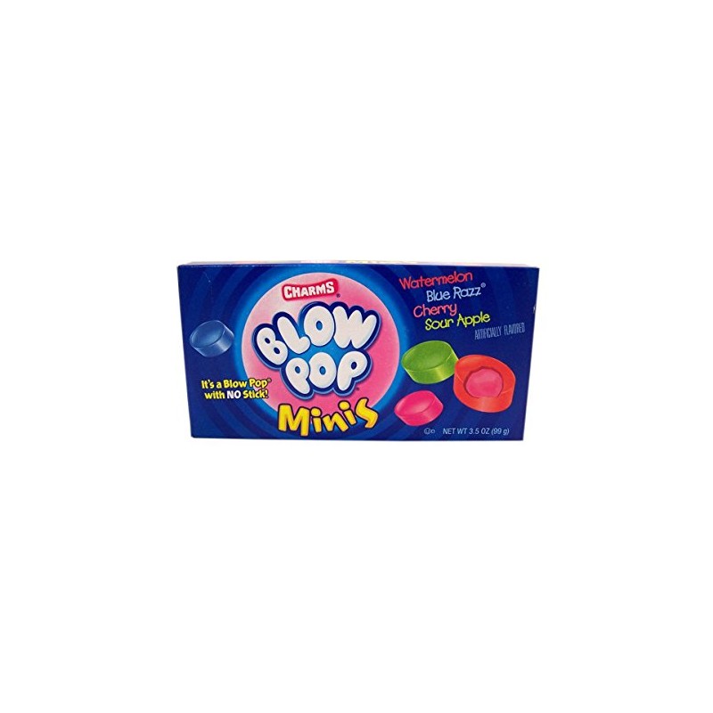 Charms Blow Pops Minis Theater Box, 3.5 oz (Single -