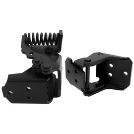 HECASA Door Hinge Set Compatible with 1978-1988 Chevy Monte Carlo El Camino G-Body Car Upper and Lower Drivers Side