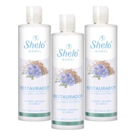 Restaurador Cabello Maltratado Shelo Nabel 265ml 2pzs