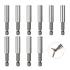 10 Pack Magnetic Extension Bit Holder, 1/4" Strong Hex Shank