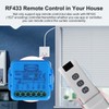 WiFi Switch RF433MHz for Electric Shutters, Blinds, Remote Control, Timer,
