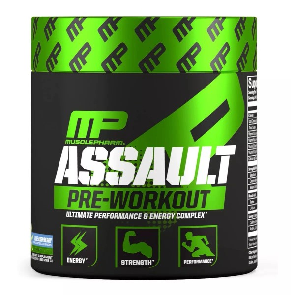 Muscle Pharm Pre Entreno Musclepharm Assault 30 Servicios Sabor Ponche
