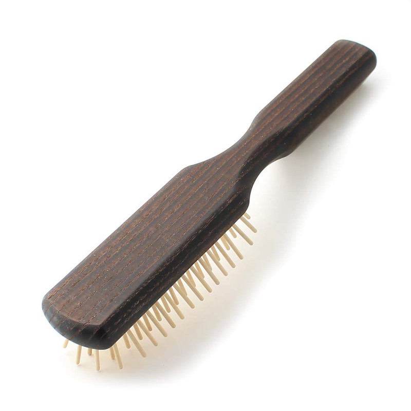 Redecker Redecker Wood Pin Brush (Thermo Wood Straight Pin Square)