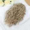 VEGALILY 12 inch Hair Extensions Clip in Bleach Blonde with